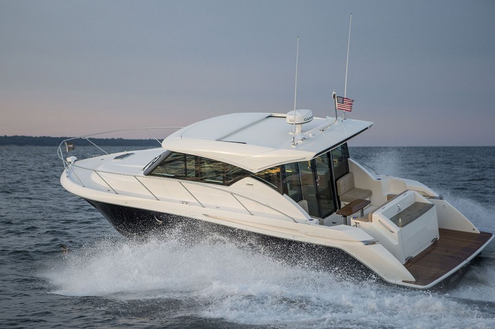 The Tiara 39 Coupe. Courtesy North Point Yacht Sales