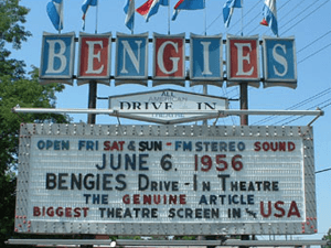 Bengies Drive-In, open since 1956.