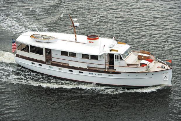 The Washingtonian is a genuine Trumpy, built in 1939.