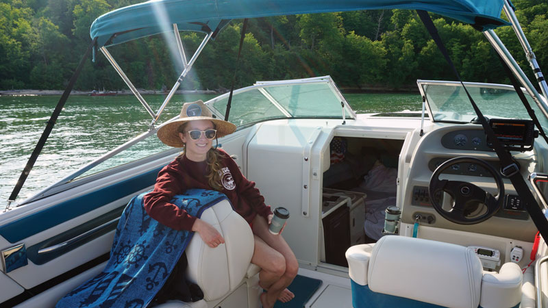 boat windshield