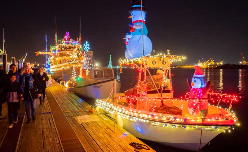 Boat Launching and Guest Slips - 2024 Christmas Boat Parade