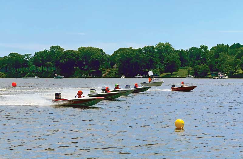 vintage race boats