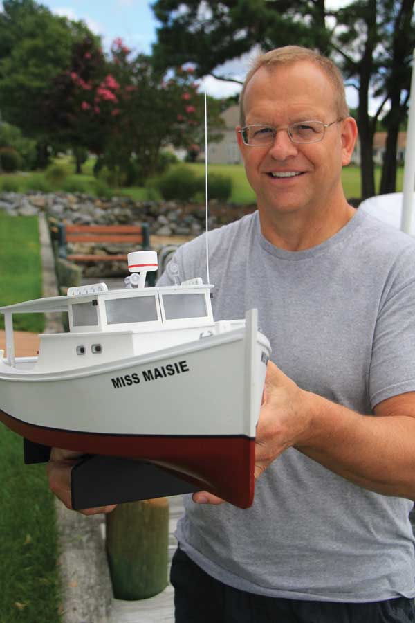 The model workboat business was just what the doctor ordered for this type-A Eastern Shore entrepreneur.