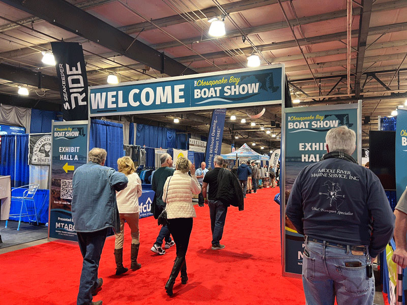 chesapeake bay boat show