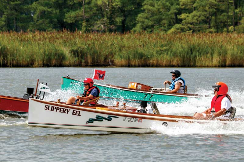 smith island crab skiffs