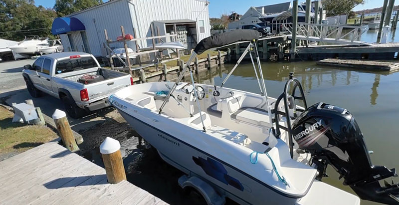 launch a boat