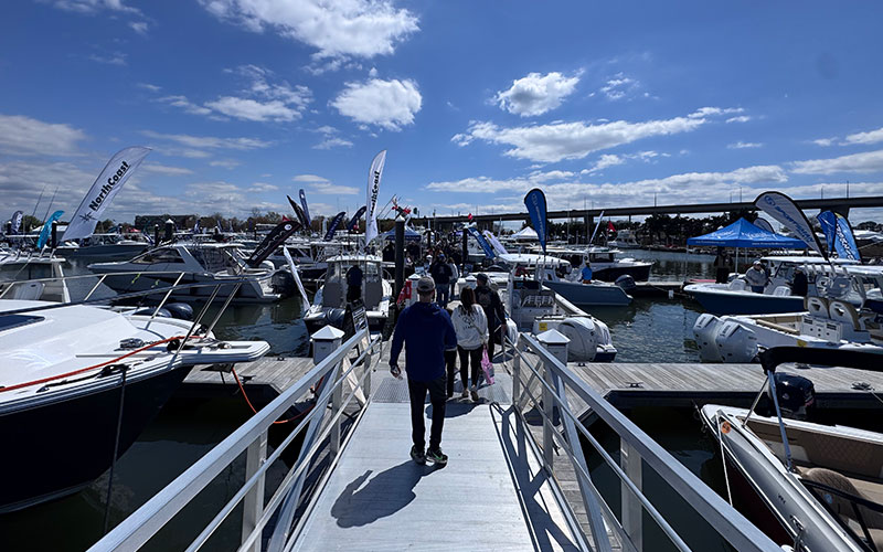 Win tickets to the Bay Bridge Boat Show at Safe Harbor Narrows Point, April 17-19!