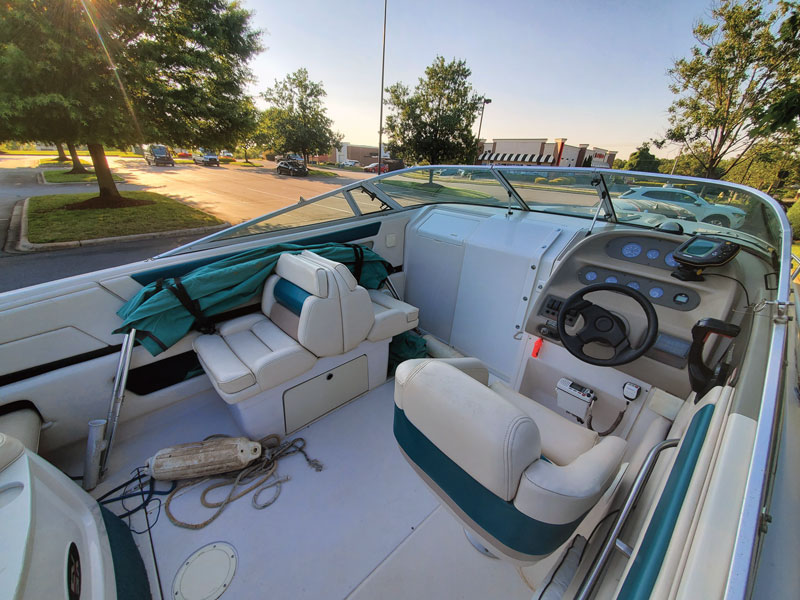 boat windshield