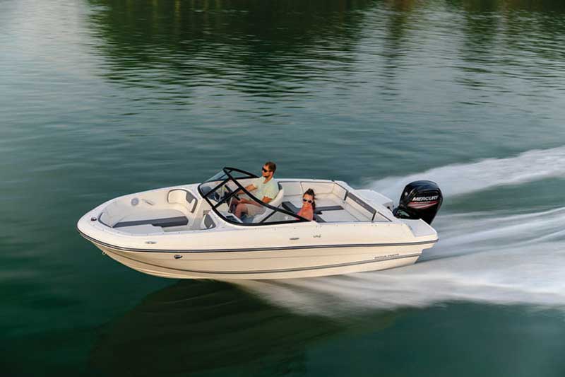 The Bayliner VR4 is one brand new bowrider that just about anyone can afford.