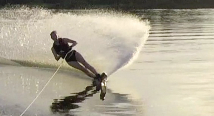 waterskiing
