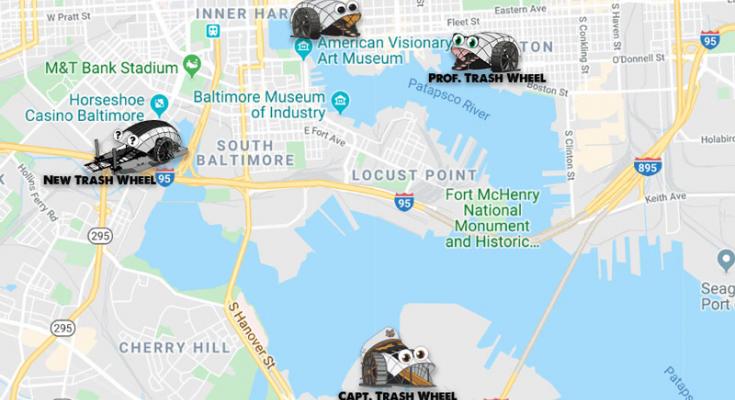 Baltimore's Fourth Trash Wheel