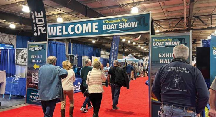 chesapeake bay boat show