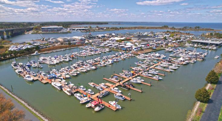 bay bridge boat show