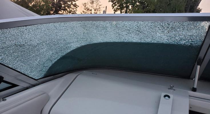 boat windshield