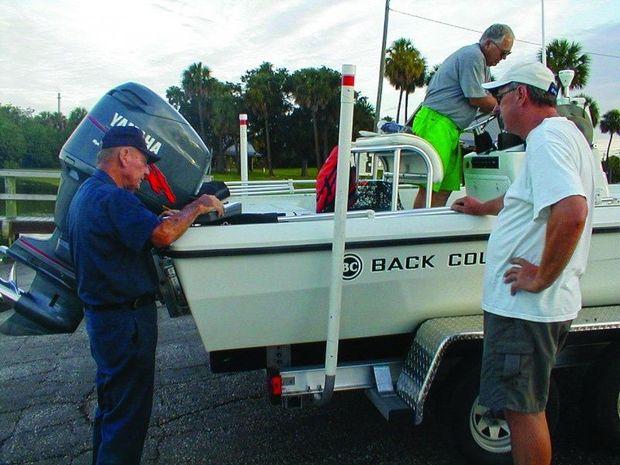 Vessel safety checks can last from 15 to 45 minutes, and are worth it. Photo courtesy of the USCG Auxiliary.