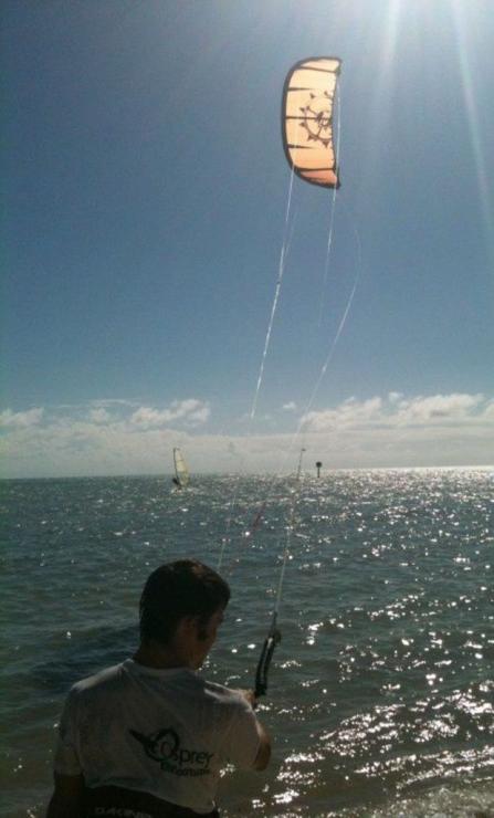 Kiteboarding. Photo by Josh Finch