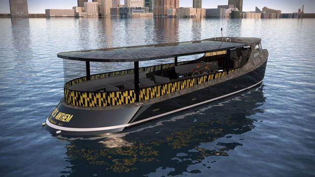 New water taxi design to be launched by Sagamore Ventures. Photo courtesy Baltimore Sun