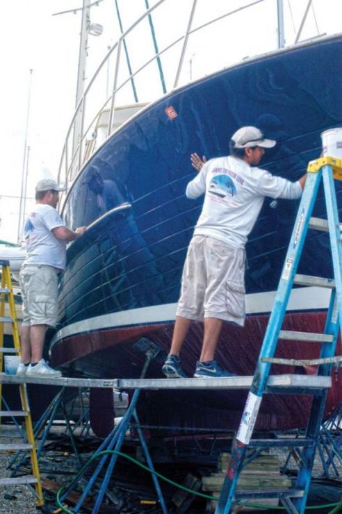 Out-of-the-water TLC is easier than in. Out-of-the-water TLC is easier than in.