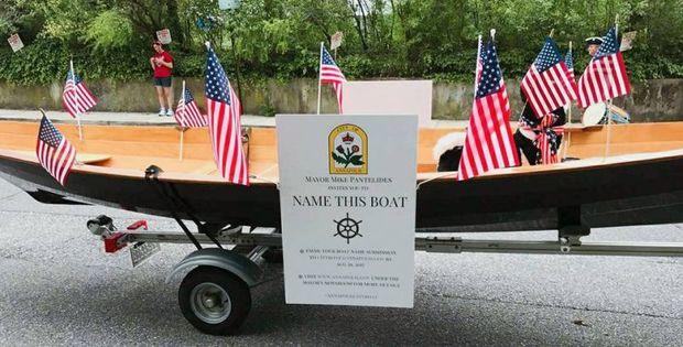 Help name the city's boat! Photos courtesy the City of Annapolis