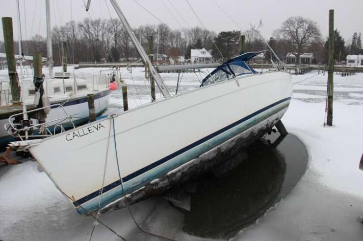 And they thought they were in the deep water slip... And they thought they were in the deep water slip...