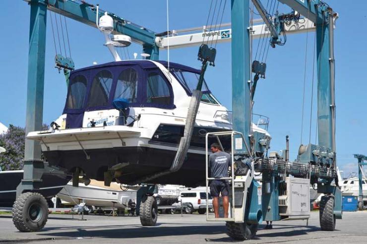 Inspect your own hull when it’s high-and-dry; this is (hopefully) the last time you’ll see it all season! Photo by Mike Edick Inspect your own hull when it’s high-and-dry; this is (hopefully) the last time you’ll see it all season! Photo by Mike Edick