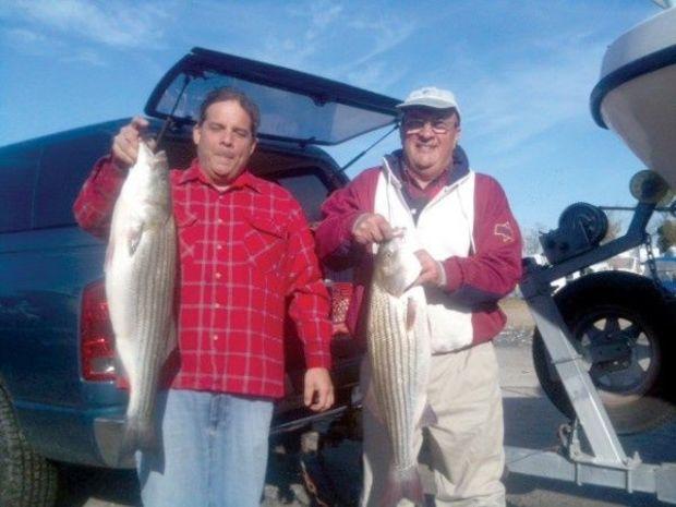 John &amp; Jay Ciro got a couple of nice Rocks trolling off of Breezy Point