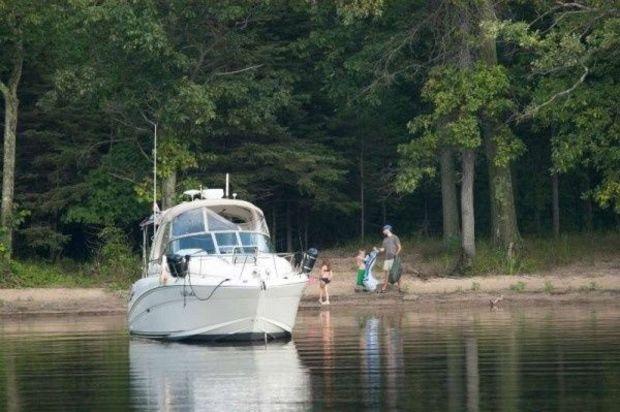 Valcour Island, Lake Champlain.