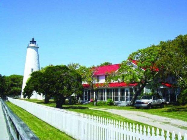 Ocracoke Lighthouse in Ocracoke, VA. Photos by Tom Hale