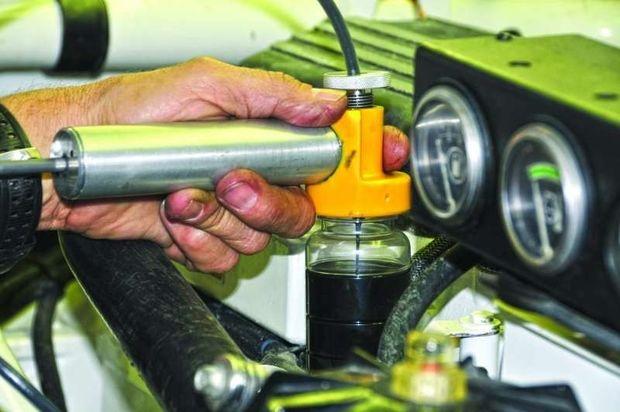 Routine oil analysis, with every oil change that is, can alert a user to detrimental side effects occurring as a result of chronic under-loading, including excess water and fuel dilution and soot and acid build-up.