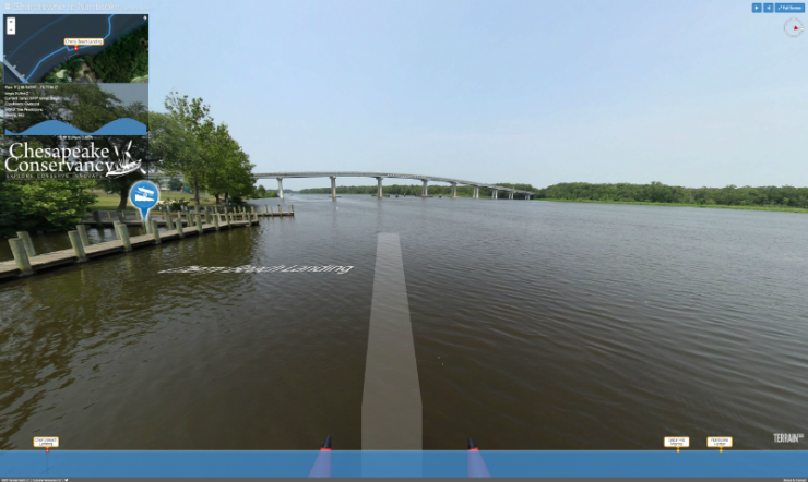 One of the many screenviews of the Nanticoke River. Photo courtesy of the Chesapeake Conservancy One of the many screenviews of the Nanticoke River. Photo courtesy of the Chesapeake Conservancy