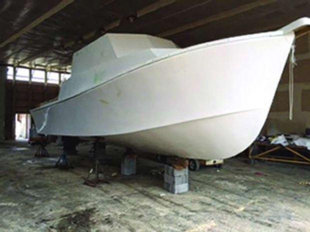 The third crew boat built for Disney Cruise Line nears completion at Evans Boatworks in Crisfield, MD.